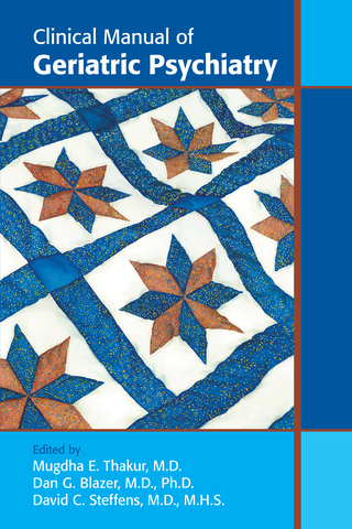 Cover image: Clinical Manual of Geriatric Psychiatry 9781585624416