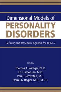 Imagen de portada: Dimensional Models of Personality Disorders 9780890422960