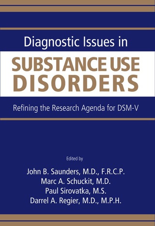 Imagen de portada: Diagnostic Issues in Substance Use Disorders 9780890422991