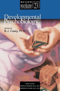 Cover image: Developmental Psychobiology 9781585621767