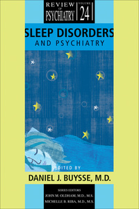 Cover image: Sleep Disorders and Psychiatry 9781585622290