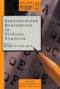 Omslagafbeelding: Standardized Evaluation in Clinical Practice 9781585621149