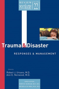 Cover image: Trauma and Disaster Responses and Management 9781585621156