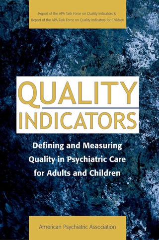 Imagen de portada: Quality Indicators 9780890422915