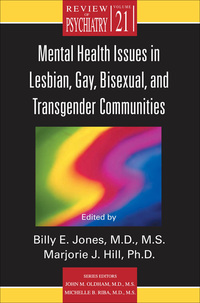 Imagen de portada: Mental Health Issues in Lesbian, Gay, Bisexual, and Transgender Communities 9781585620692