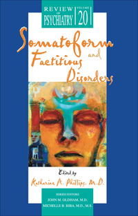 Imagen de portada: Somatoform and Factitious Disorders 9781585620296