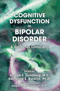 Cover image: Cognitive Dysfunction in Bipolar Disorder 9781585622580