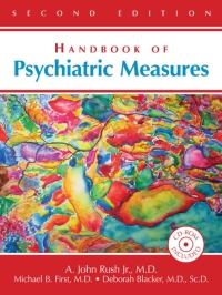 Imagen de portada: Handbook of Psychiatric Measures 2nd edition 9781585622184