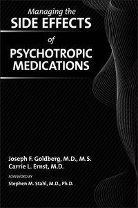 صورة الغلاف: Managing the Side Effects of Psychotropic Medications 9781585624027
