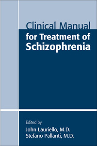 Imagen de portada: Clinical Manual for Treatment of Schizophrenia 9781585623945