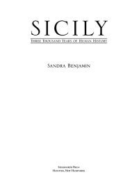 Cover image: Sicily 9781586421311