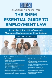 Cover image: The SHRM Essential Guide to Employment Law 2nd edition 9781586445263
