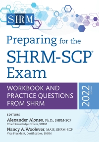 Cover image: Preparing for the SHRM-SCP® Exam 9781586445522