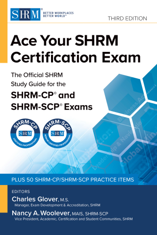 Cover image: Ace Your SHRM Certification Exam 3rd edition 9781586446918
