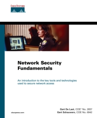 Cover image: Network Security Fundamentals 1st edition 9781587052859