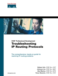 Imagen de portada: Troubleshooting IP Routing Protocols (CCIE Professional Development Series) 1st edition 9781587143724