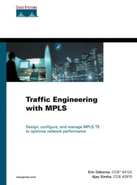 Cover image: Traffic Engineering with MPLS 1st edition 9781587053559