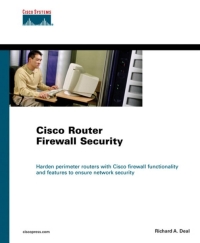 Cover image: Cisco Router Firewall Security 1st edition 9781587051753