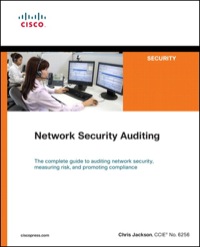 Cover image: Network Security Auditing 1st edition 9781587053528