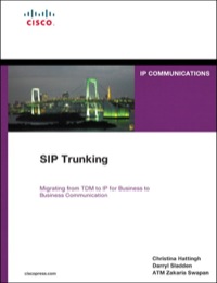 Immagine di copertina: SIP Trunking 1st edition 9781587059445