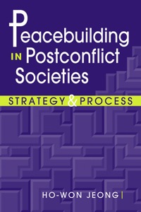 Cover image: Peacebuilding in Postconflict Societies: Strategy and Process 9781588263117
