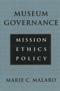 Cover image: Museum Governance 9781560983637
