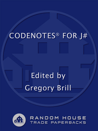Cover image: CodeNotes for J# 9780812971569