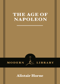 Cover image: The Age of Napoleon 9780679642633