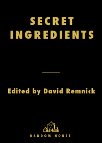 Cover image: Secret Ingredients 9781400065479