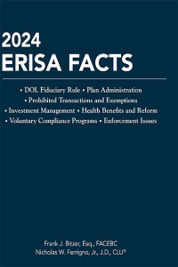 Imagen de portada: 2024 ERISA Facts 24th edition 9781588528230