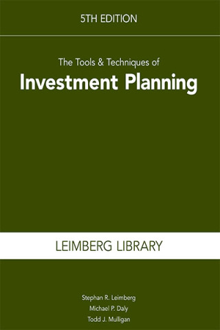 Cover image: Tools and Techniques of Investment Planning 5th edition 9781588528582