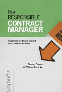 Cover image: The Responsible Contract Manager 9781589012141