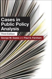 表紙画像: Cases in Public Policy Analysis 3rd edition 9781589017344