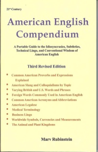 表紙画像: American English Compendium 3rd edition 9781589797260