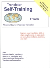 Imagen de portada: Translator Self-Training--French 9781887563611