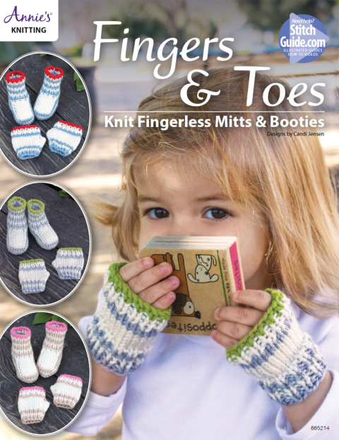 Fingers & Toes: Knit Fingerless Mitts & Booties - FULL INSTANT DOWNLOAD | PDF DOCX EPUB