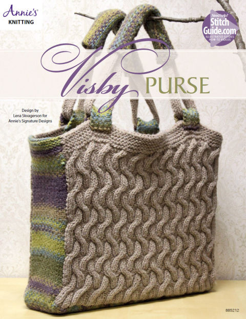 Visby Purse Knit Pattern - FULL INSTANT DOWNLOAD | PDF DOCX EPUB