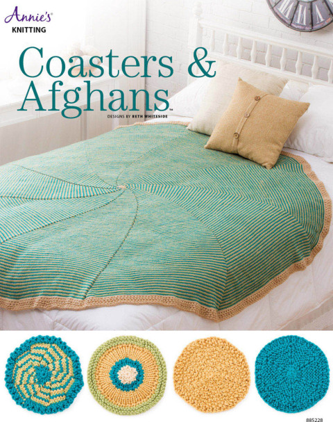 Coasters & Afghans Knit Pattern - FULL INSTANT DOWNLOAD | PDF DOCX EPUB
