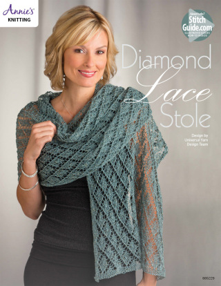 Cover image: Diamond Lace Stole 9781590122846