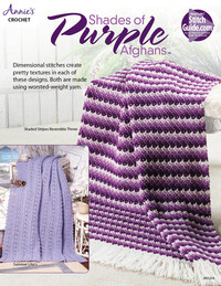 Cover image: Shades of Purple Afghans 9781590123331