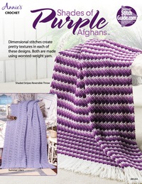 Cover image: Shades of Purple Afghans 9781590123331