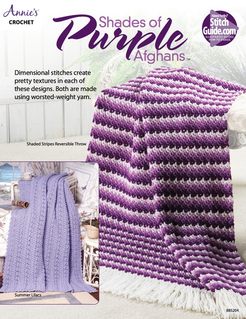 Shades of Purple Afghans - FULL INSTANT DOWNLOAD | PDF DOCX EPUB