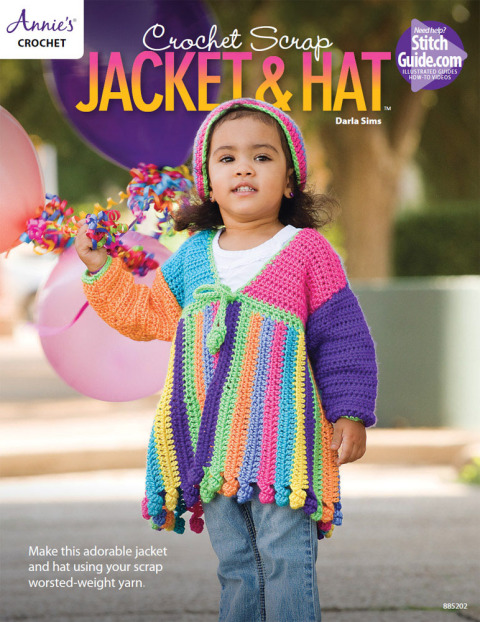 Crochet Scrap Jacket and Hat - FULL INSTANT DOWNLOAD | PDF DOCX EPUB