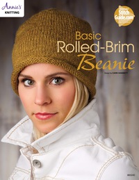 Cover image: Basic Rolled-Brim Beanie Knit Pattern 9781590124444