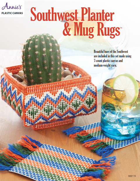 Southwest Planter & Mug Rugs - FULL INSTANT DOWNLOAD | PDF DOCX EPUB