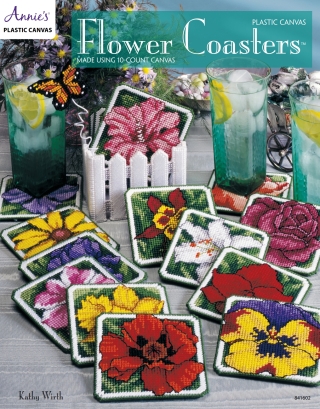 Cover image: Plastic Canvas Flower Coasters 1st edition 9781590126356