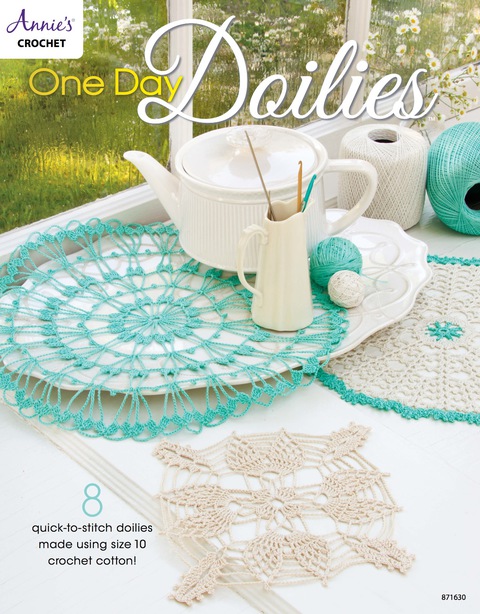 One Day Doilies, 1st Edition - FULL INSTANT DOWNLOAD | PDF DOCX EPUB