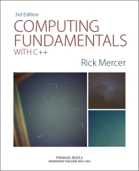 Cover image: Computing Fundamentals with C++ 3rd edition 9781590282762