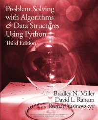 Cover image: Problem Solving with Algorithms and Data Structures Using Python 3rd edition 9781590282830