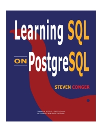 表紙画像: Learning SQL on PostgreSQL 1st edition 9781590282878